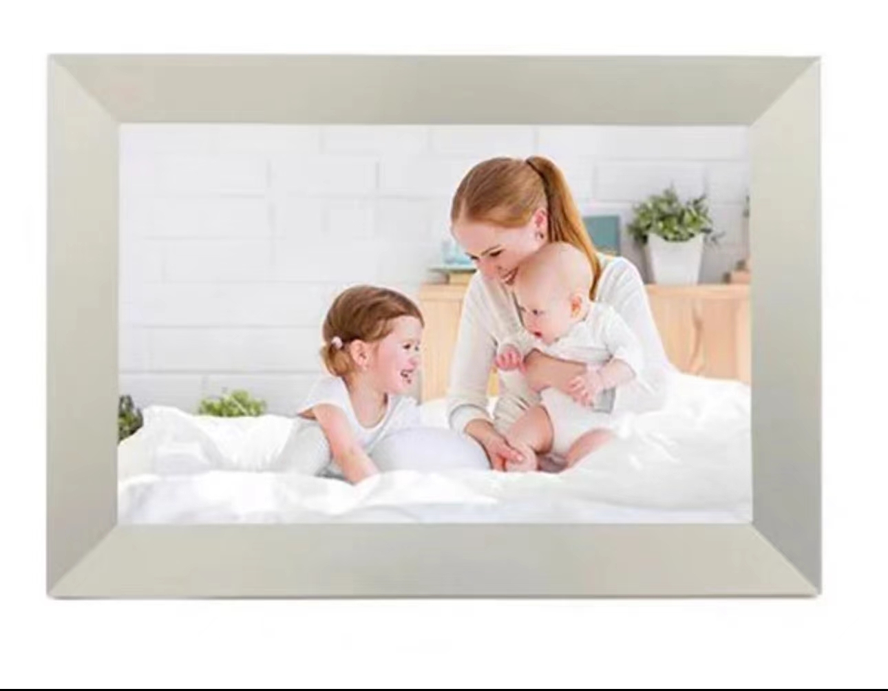 Intelligent high-definition digital 10 inch, touch screen, WIFI upload photo player