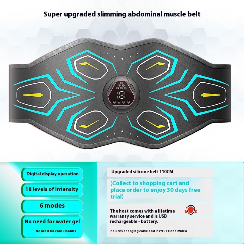 Weight loss belt, lazy tool, slim belly, exercise abdominal muscles