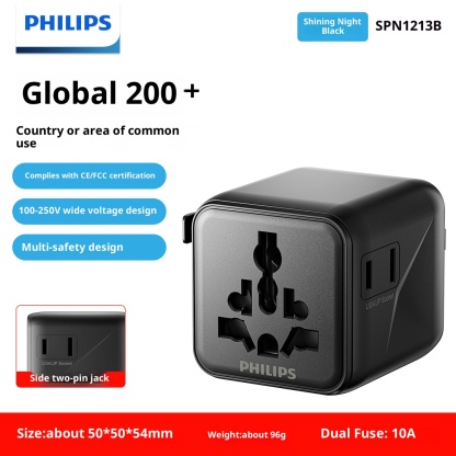 Philips Global Conversion Plug, British Standard European Standard American Australian Standard Converter