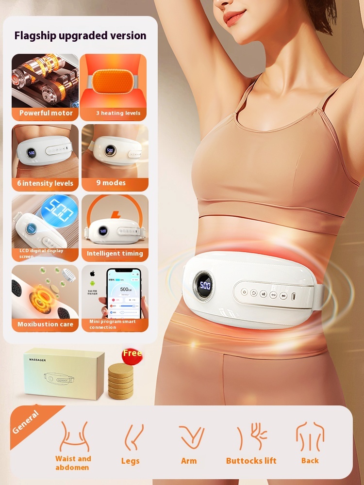 Lazy person's slimming and waist shaping device for weight loss