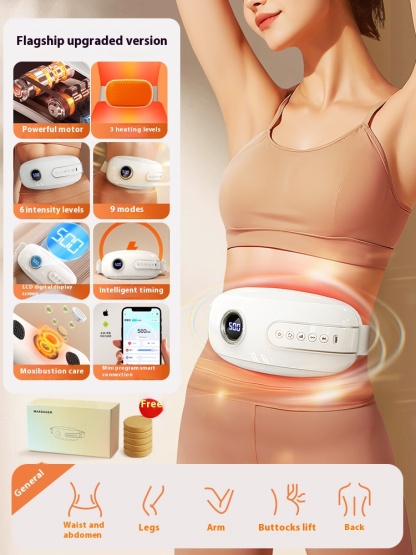 Lazy person's slimming and waist shaping device for weight loss