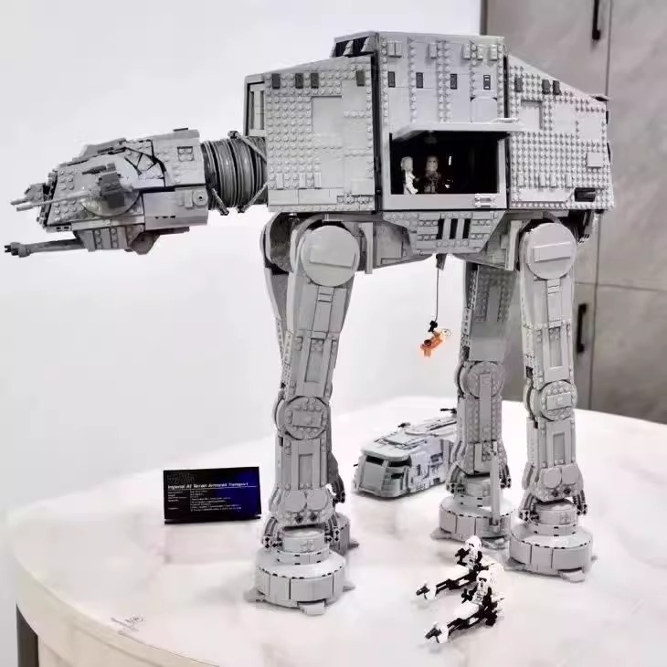 Star Wars series assembled heavy all terrain armor, adult collectible building blocks