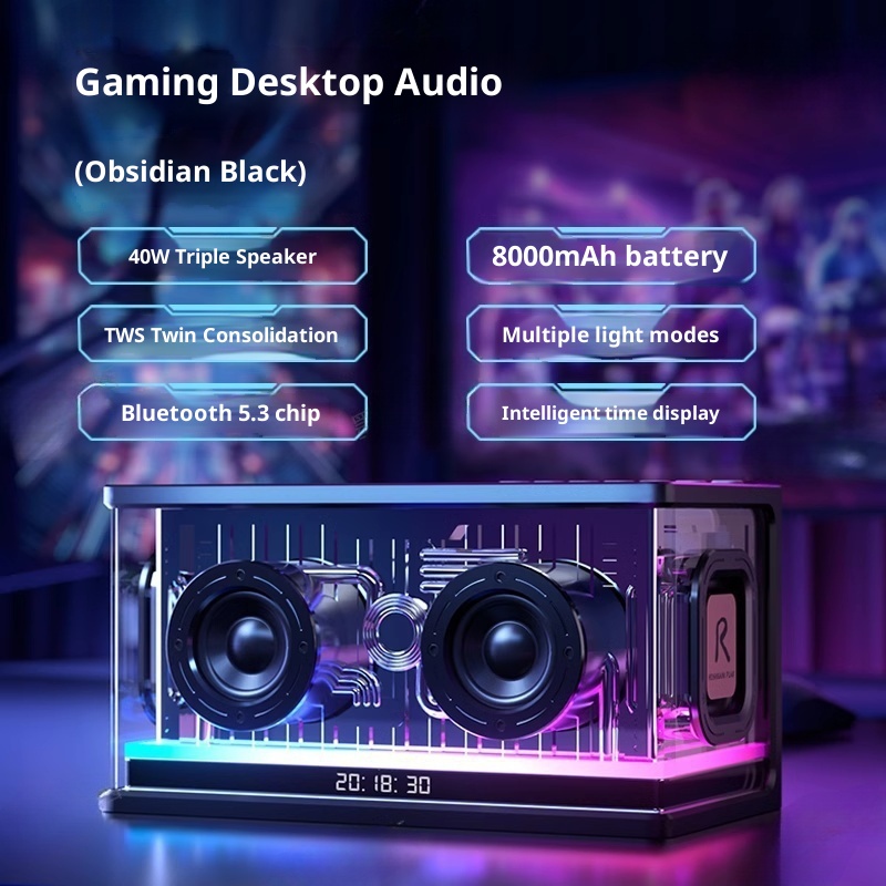 High end wireless Bluetooth, high power, subwoofer, ultra long battery life, high-quality audio