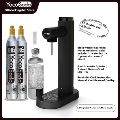 Home bubble water, soda water, carbonated water, beverage bubble machine