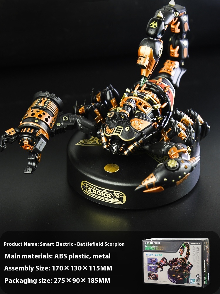 High difficulty assembly model metal mechanical insect