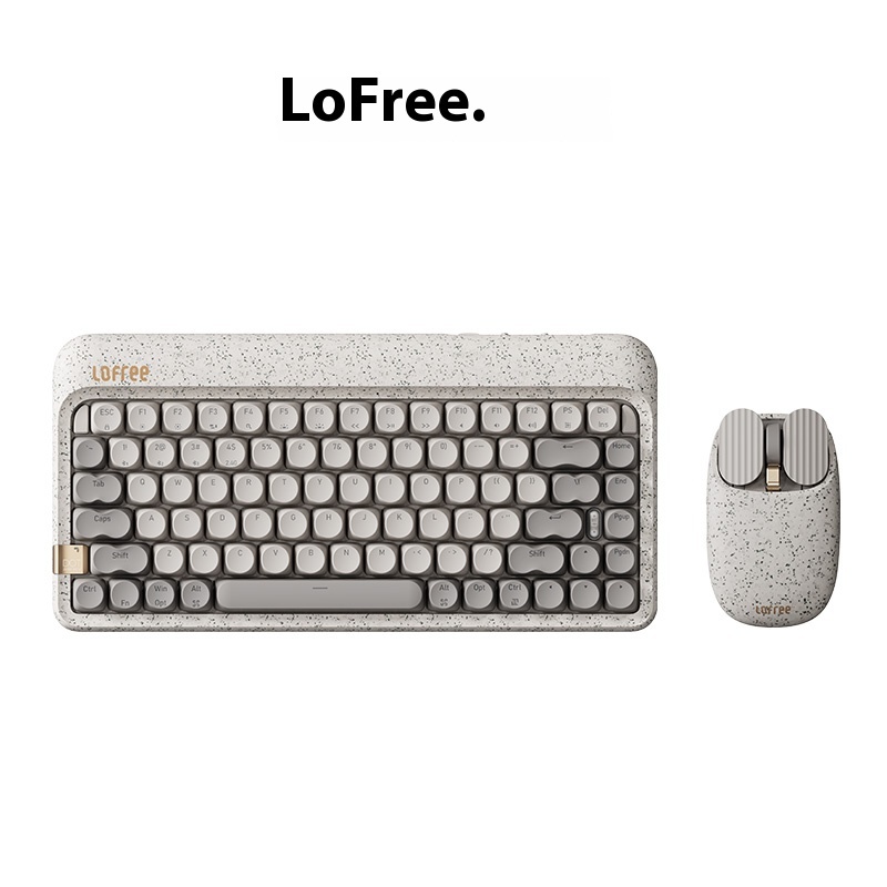 Lipstick Rose Gold liquid foundation Smiley Face Wireless Bluetooth Mechanical Keyboard