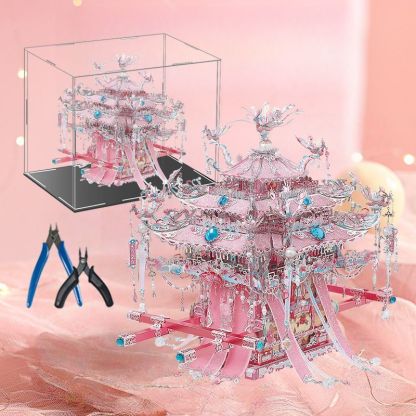 Chinese style, collectible grade, 3D handmade metal assembly model