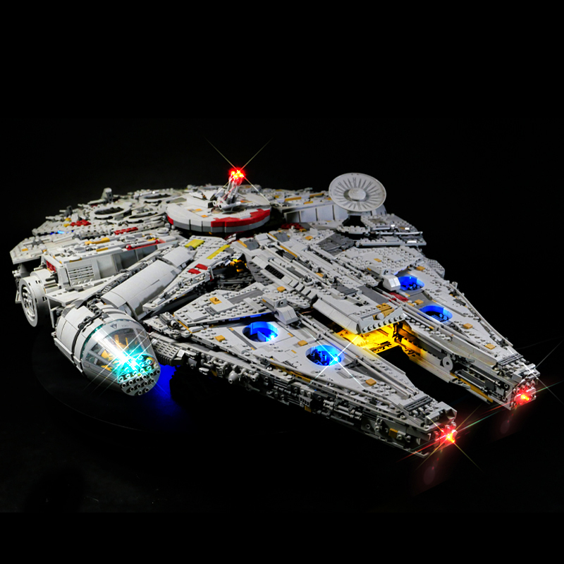 Star Wars Millennium Falcon spacecraft, adult high difficulty huge assembly model, collectible gift
