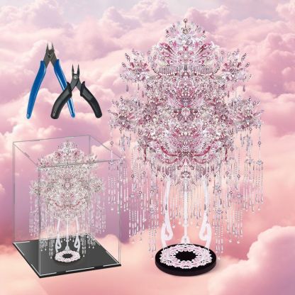 Chinese style, collectible grade, 3D handmade metal assembly model