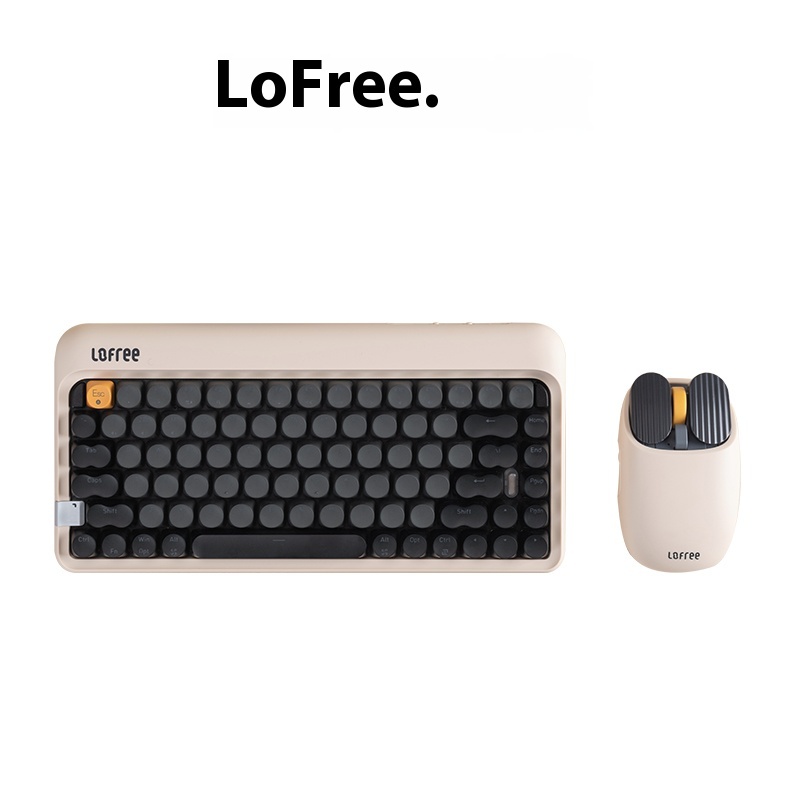 Lipstick Rose Gold liquid foundation Smiley Face Wireless Bluetooth Mechanical Keyboard