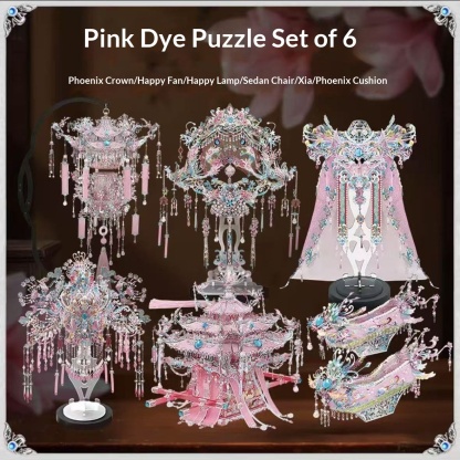 Chinese style, collectible grade, 3D handmade metal assembly model