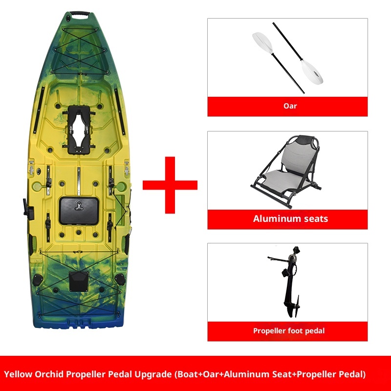 Splicing thickened kayaks, single and double seater loafers, fishing boats, assault boats