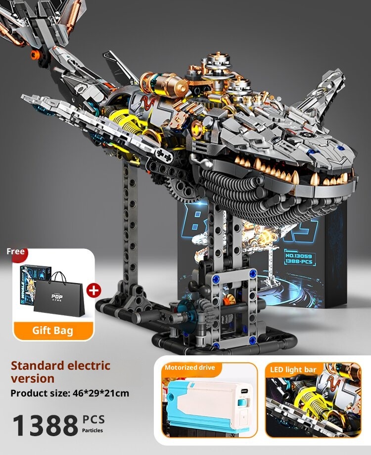 Mechanical animals, assembly, electric models, decompression gifts