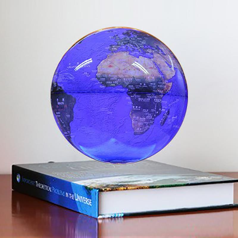 Black technology magnetic levitation globe, gifts, birthday gifts