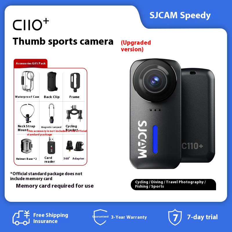 Anti shake ultra clear 4K, 360 degree camera, cycling recorder, sports camera