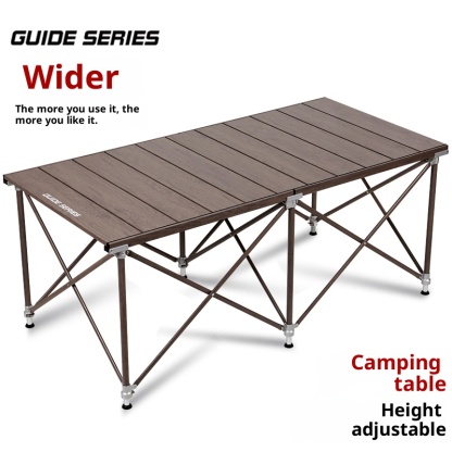 Aluminum alloy, outdoor folding, adjustable, camping picnic table