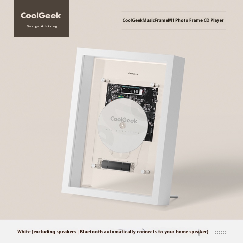 Music Picture Frame CD Player Dynamic Art Hanging Picture Bluetooth Player Home Industry Aesthetics Creative Decoration Picture Frame