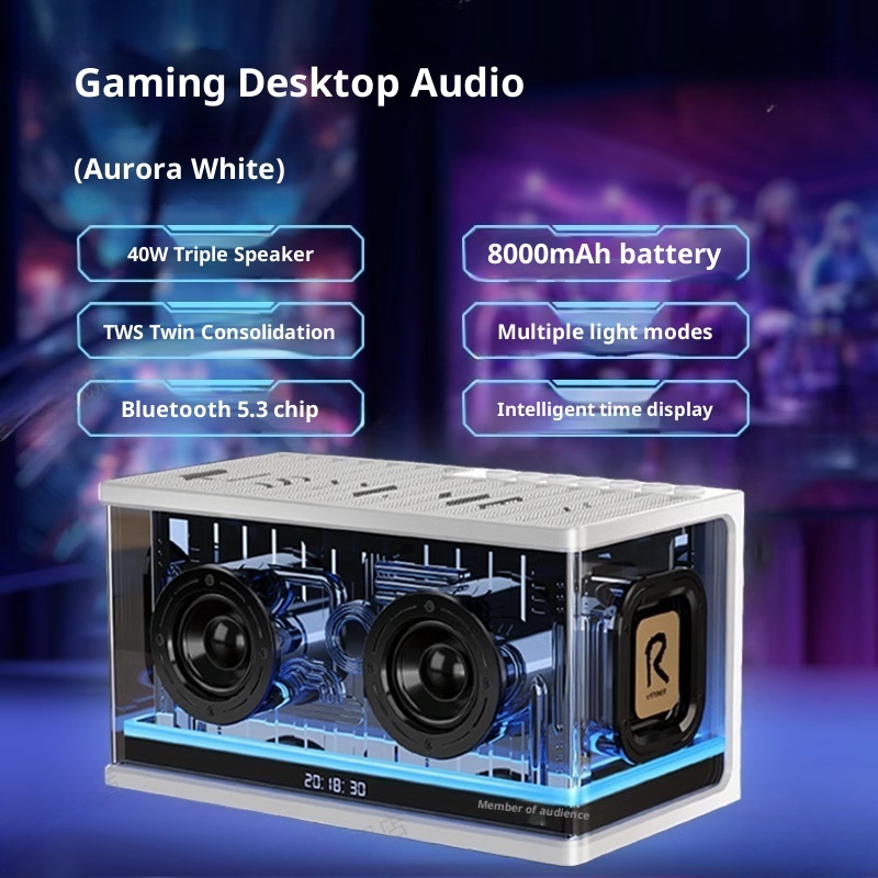 High end wireless Bluetooth, high power, subwoofer, ultra long battery life, high-quality audio