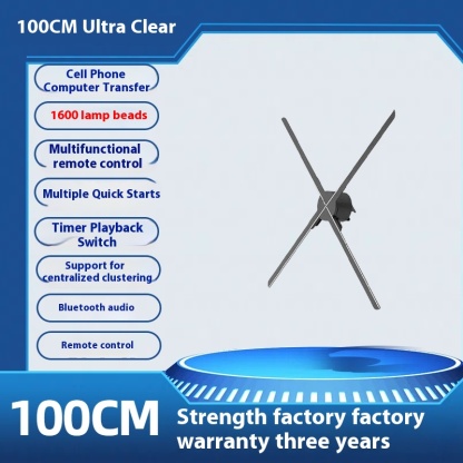 Naked eye 3D/holographic stereo/projection suspended image/screenless advertising machine