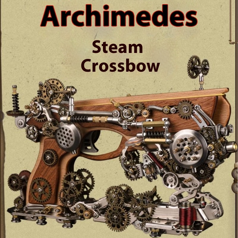 Lantern fish 3D puzzle model, adult version mechanical metal, birthday gift