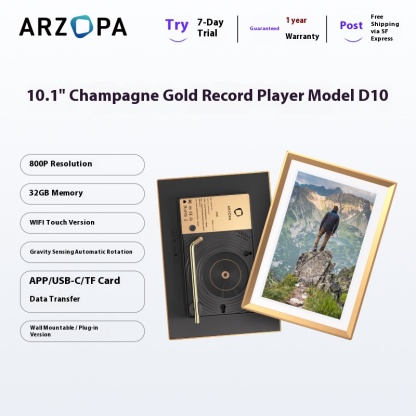 15.6-inch electronic photo album, high-definition intelligent digital touch screen player, photo and video, wedding and birthday gift