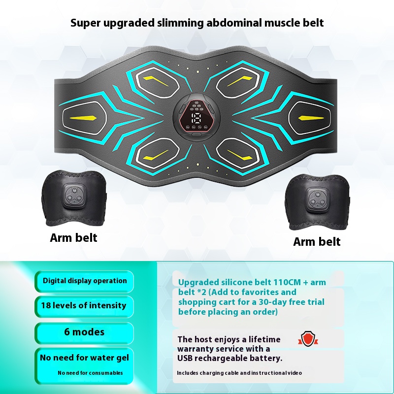 Weight loss belt, lazy tool, slim belly, exercise abdominal muscles