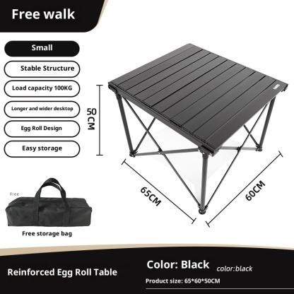 Outdoor picnic, camping portable, light and stable Chicken rolls table
