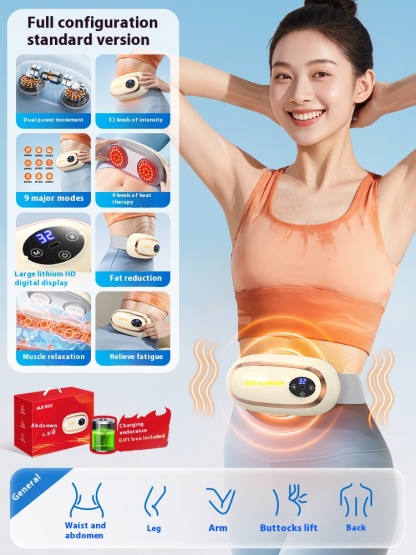 Lazy person's slimming and waist shaping device for weight loss