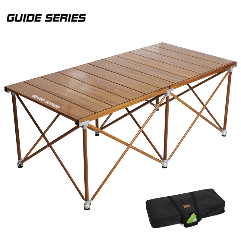Aluminum alloy, outdoor folding, adjustable, camping picnic table