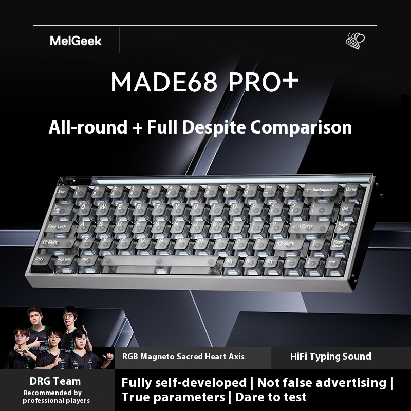 Gaming and esports professional magnetic axis keyboard