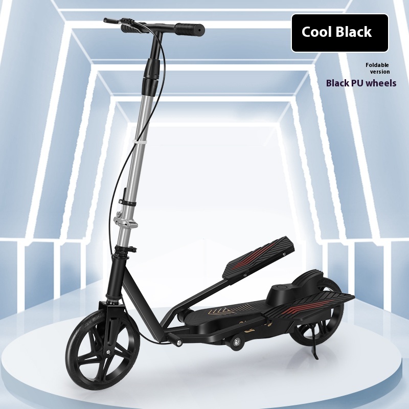 Adult foot scooters, fitness scooters, folding commuting scooters