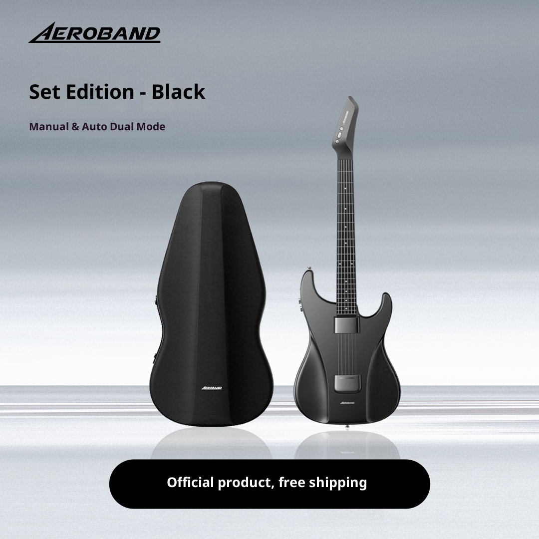 Air band, string less guitar, intelligent singing and playing companion learning bass