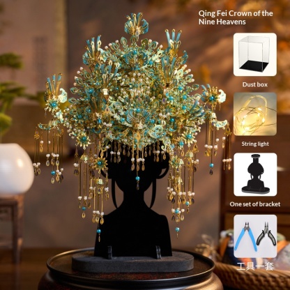 Chinese style, collectible grade, 3D handmade metal assembly model