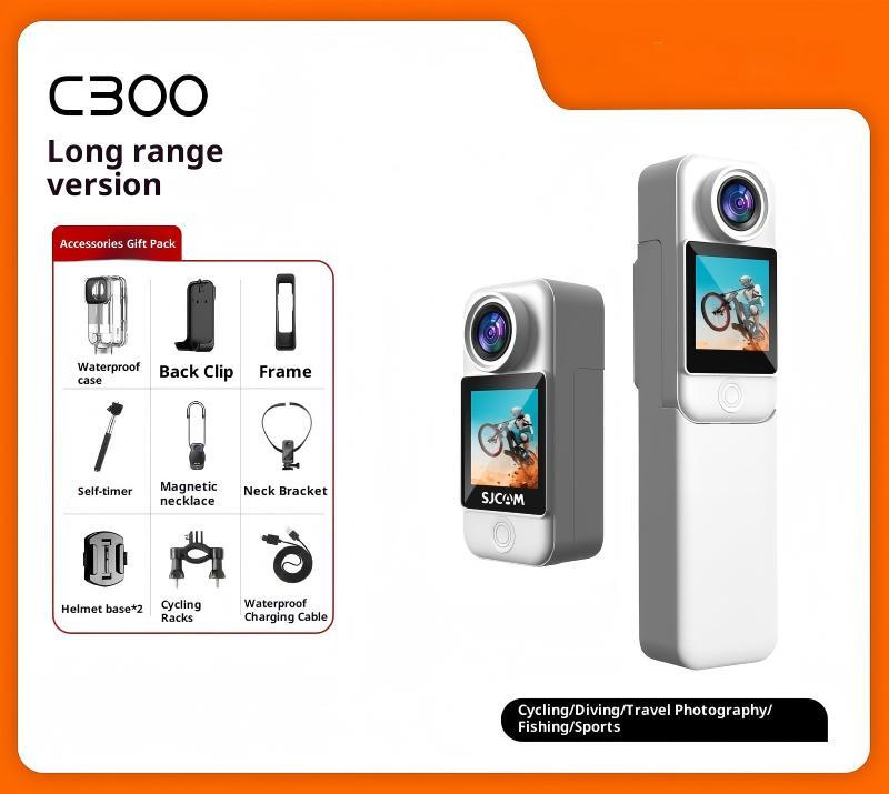 4k, Motorcycle dashcam, 360 degree panoramic motion camera