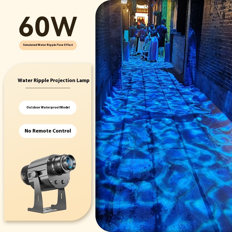 Dynamic water ripples, firefly projection lights, outdoor special effects ambient lights