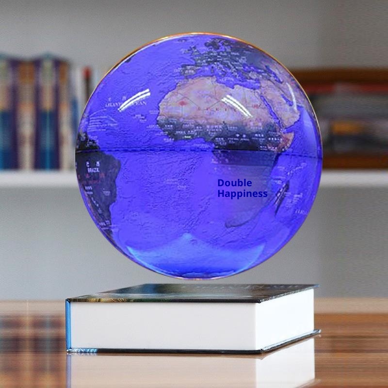 Black technology magnetic levitation globe, gifts, birthday gifts