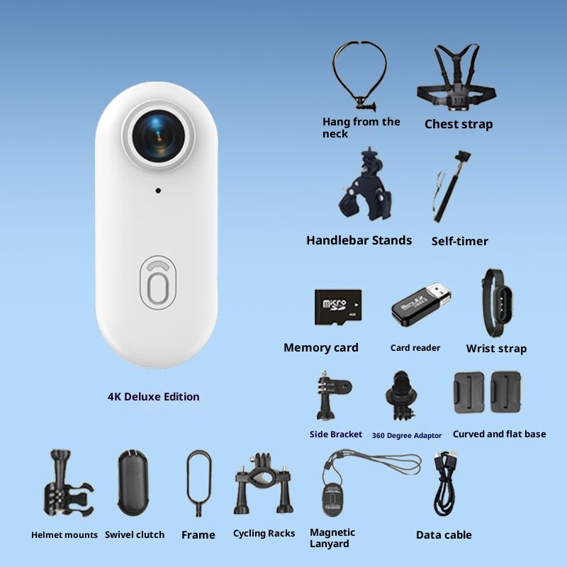 4K anti shake cycling, diving, hiking, sports camera