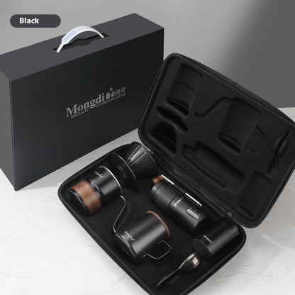 Hand made coffee pot set, outdoor camping coffee equipment, portable hand ground coffee machine, birthday gift