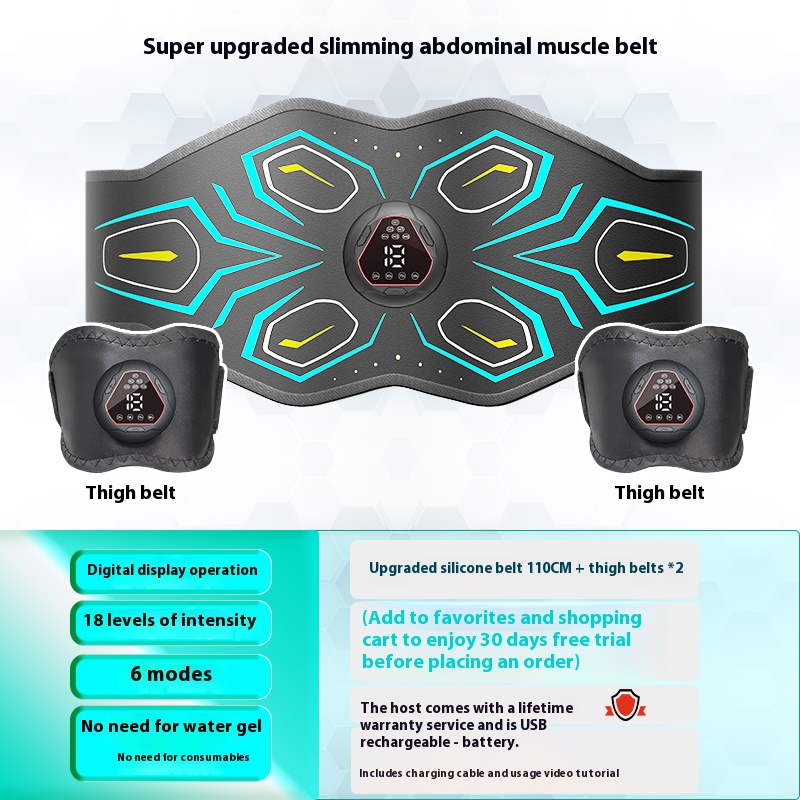 Weight loss belt, lazy tool, slim belly, exercise abdominal muscles