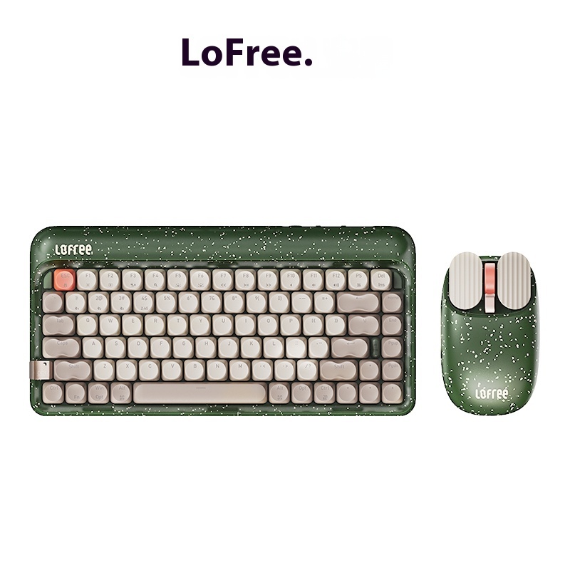 Lipstick Rose Gold liquid foundation Smiley Face Wireless Bluetooth Mechanical Keyboard