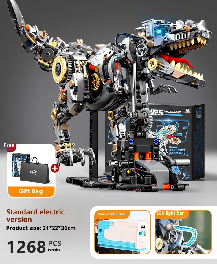 Mechanical animals, assembly, electric models, decompression gifts