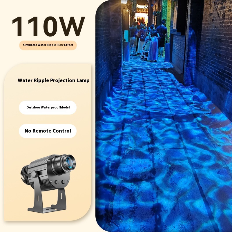Dynamic water ripples, firefly projection lights, outdoor special effects ambient lights