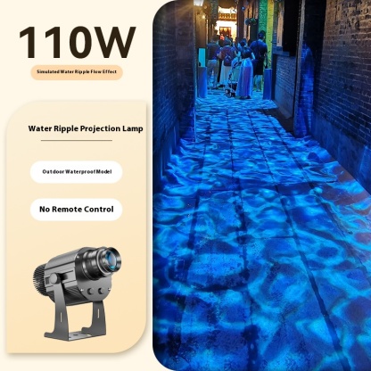 Dynamic water ripples, firefly projection lights, outdoor special effects ambient lights