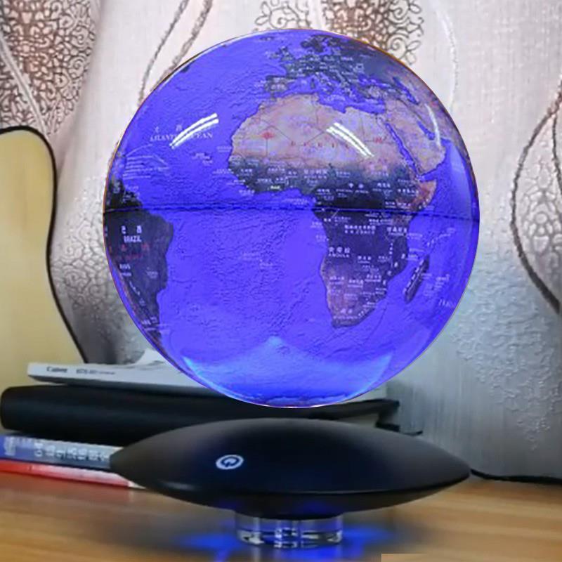 Black technology magnetic levitation globe, gifts, birthday gifts