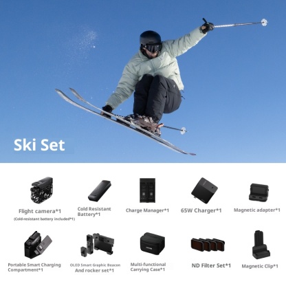 8K， Flight camera, motion camera, professional high-definition anti shake drone AI follow-up camera