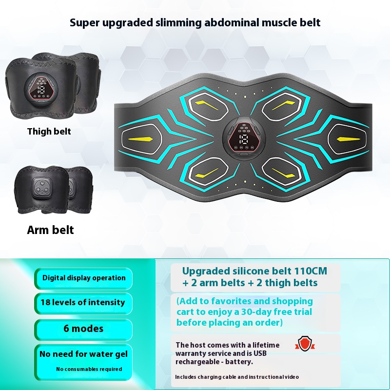 Weight loss belt, lazy tool, slim belly, exercise abdominal muscles