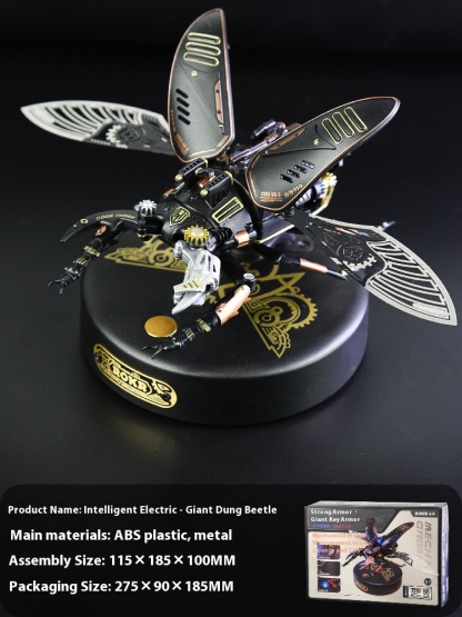 High difficulty assembly model metal mechanical insect