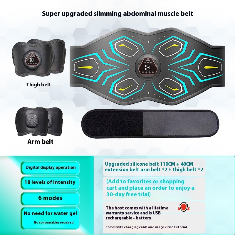 Weight loss belt, lazy tool, slim belly, exercise abdominal muscles