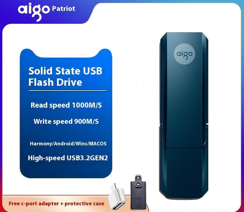 High speed large capacity/dual interface Typec/dual-use for mobile phones and computers/1T solid-state USB drive