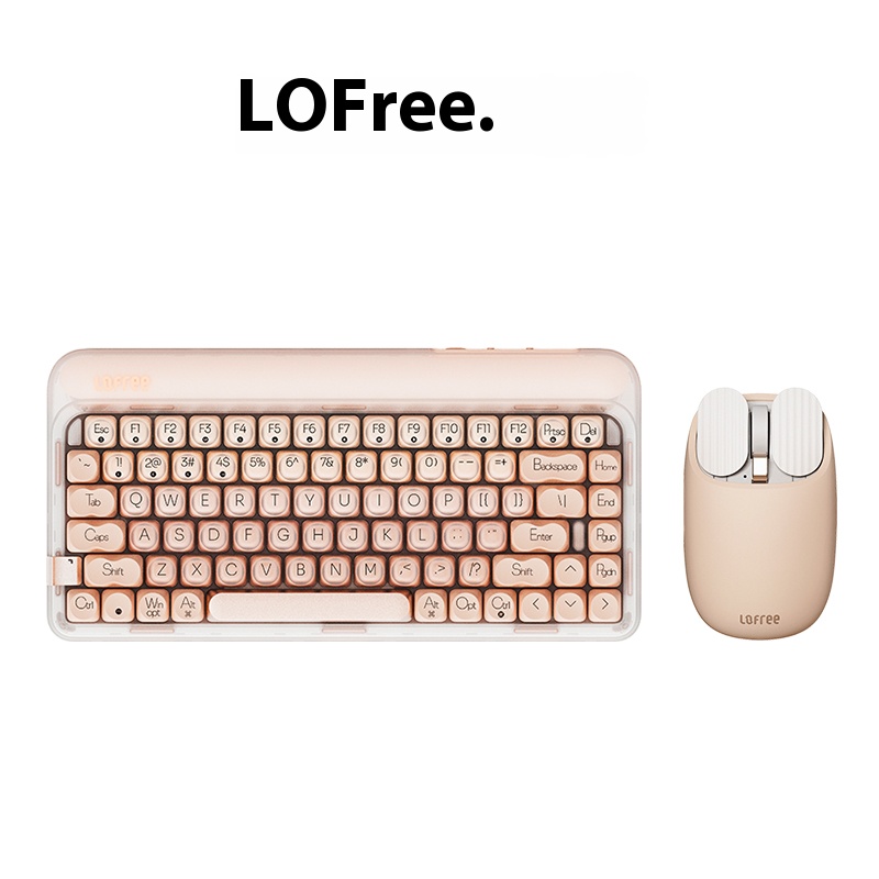 Lipstick Rose Gold liquid foundation Smiley Face Wireless Bluetooth Mechanical Keyboard